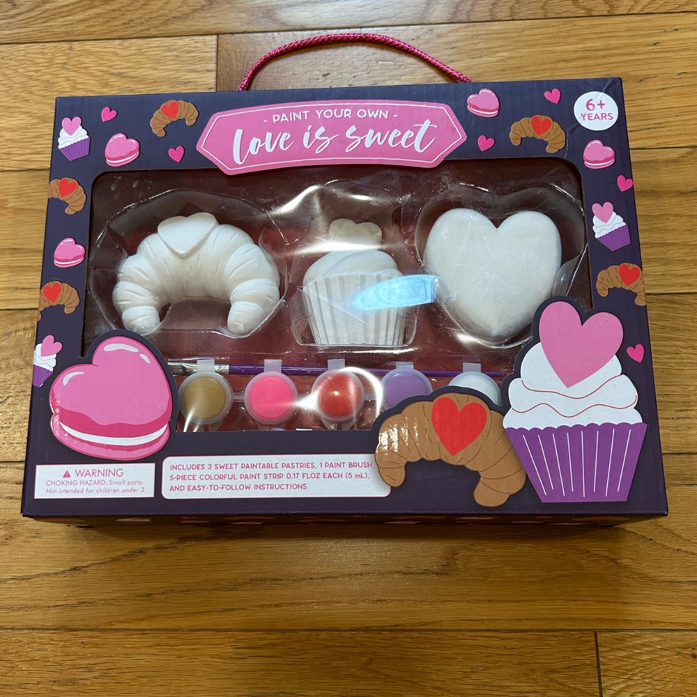 Love is Sweet Paint Set- New in Box